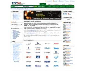 SFplustransceiver.com(SFPlus Transceiver) Screenshot
