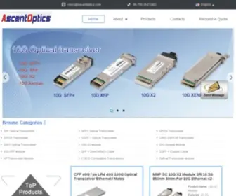 Sfpopticaltransceiver.com(Quality SFP Optical Transceiver & SFP) Screenshot