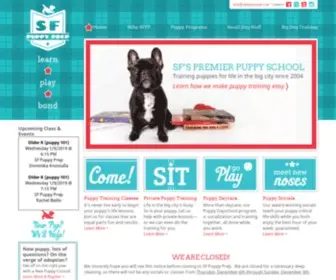 Sfpuppyprep.com(SF Puppy Prep) Screenshot