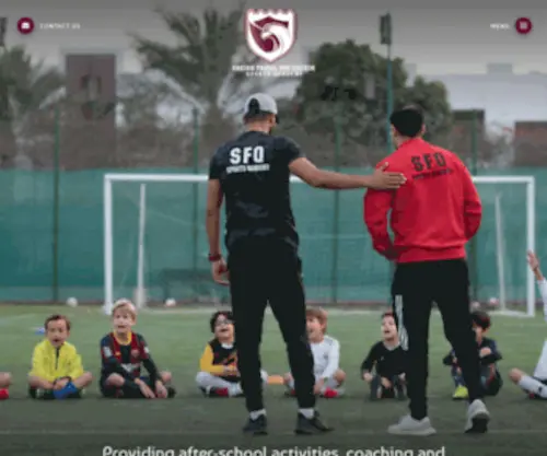 SFQsportsacademy.com.qa(Sheikh Faisal Bin Qassim Sports Academy) Screenshot