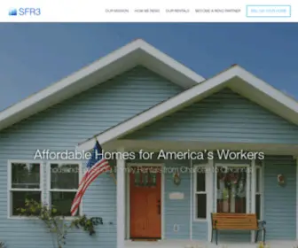 SFR3.com(Affordable Homes for America) Screenshot