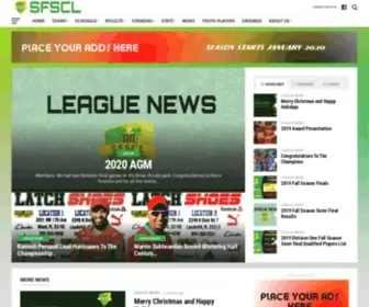 SFSCL.com(South Florida Softball Cricket League) Screenshot