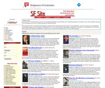 Sfsite.com(The SF Site) Screenshot