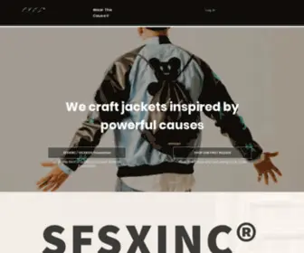 SFsxinc.com(Jackets inspired by change) Screenshot