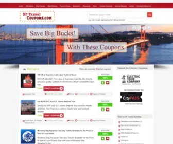 SFtravelcoupons.com(Save Money With Tour) Screenshot