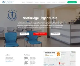 Sfvalleyurgentcare.com(Urgent Care Walk) Screenshot