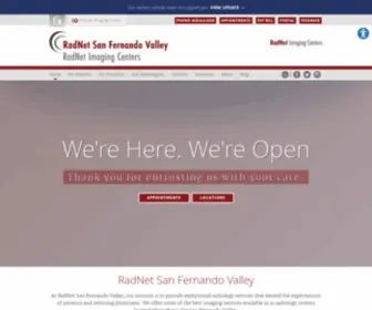 Sfvimaging.com(San Fernando Valley Imaging) Screenshot