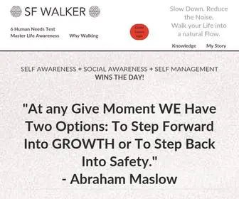 Sfwalker.com(SF Walker Coaching) Screenshot