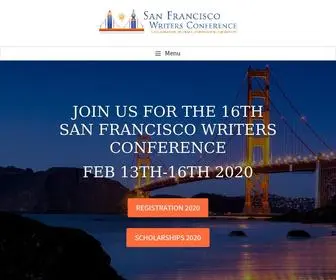 SFwriters.org(San Francisco Writers Conference) Screenshot