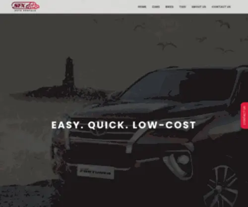 Sfxautorentals.com(SFX Car Rentals) Screenshot