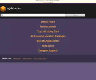 SG-HB.com(SGHB Link Directory) Screenshot