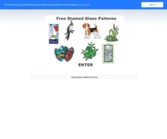 SG-Patterns.com(Stained glass patterns for free) Screenshot