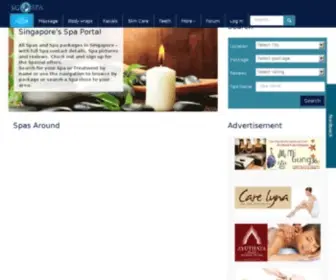 SG-Spa.com(Spa & Spa Packages Review) Screenshot