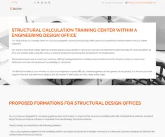 SG-Structuralmodeling.com(Bureau Etudes Structures et Formations Autodesk Robot Eurocodes) Screenshot