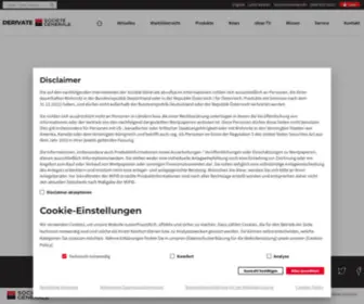 SG-Zertifikate.de(Derivate) Screenshot