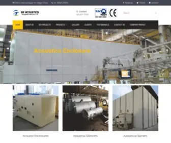 Sgaesind.com(SG Acoustics) Screenshot