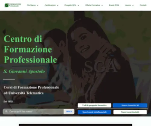 Sgaformazione.it(Apostolo (SGA)) Screenshot