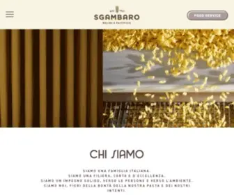 Sgambaro.it(Pasta 100% grano duro italiano) Screenshot