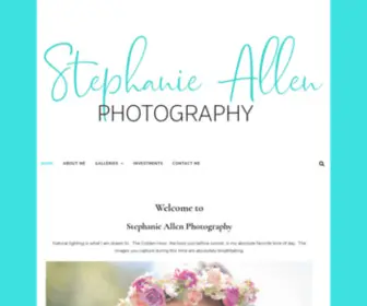 Sgaphotography.com(Stephanie Allen Photography) Screenshot