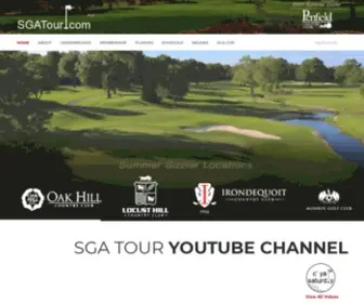 Sgatour.com(SGA Tour) Screenshot