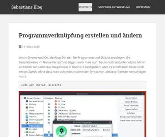 Sgaul.de(Neues aus den Softwareminen) Screenshot