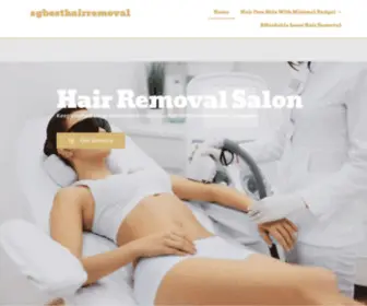 Sgbesthairremoval.com(Permanent Hair Removal and Waxing Services in City Area) Screenshot