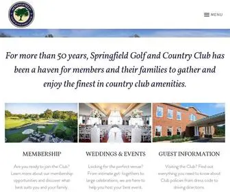 SGCcva.org(Springfield Golf & Country Club) Screenshot