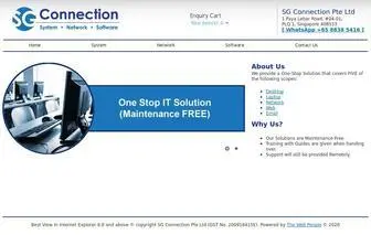 Sgconnection.net(SG Connection Pte Ltd) Screenshot