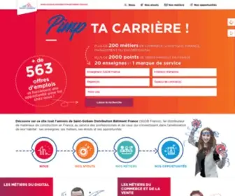 SGDB-France.fr(Carrières et emplois de toutes les enseignes) Screenshot