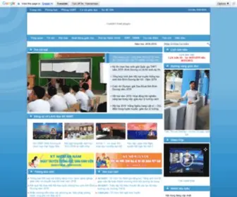 SGdbinhduong.edu.vn(Sở Giáo dục) Screenshot