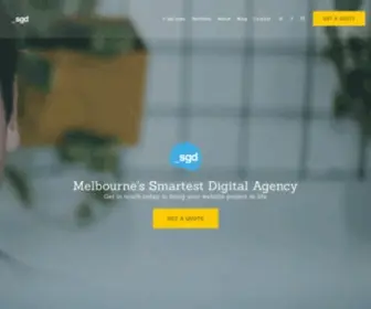 SGD.com.au(Professional Website Design & WordPress Experts) Screenshot