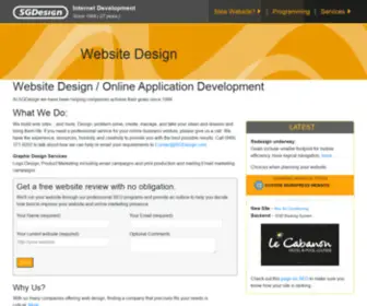Sgdesign.com(Website Design) Screenshot