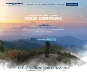 Sgep.com(Susquehanna Growth Equity (SGE) is unlike the typical investment model) Screenshot