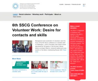 SGG-SSup.ch(Schweizerische Gemeinnützige Gesellschaft) Screenshot