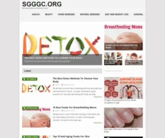 SGGGC.org(Top health & Remedy Informations) Screenshot