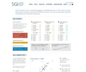 Sgi-Network.org(The SGI is a platform built on a cross) Screenshot