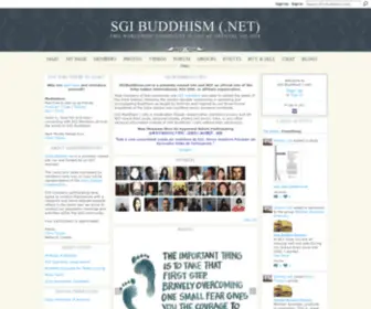 Sgibuddhism.net(SGI Buddhism) Screenshot