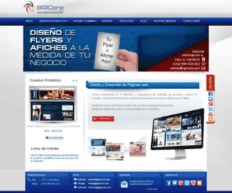 Sgicorp.com(Crear página) Screenshot