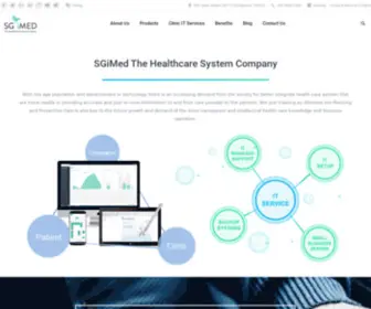 Sgimed.com(Clinic Management System) Screenshot