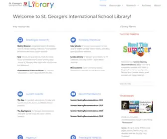 Sgislibrary.ch(Information resources for students) Screenshot