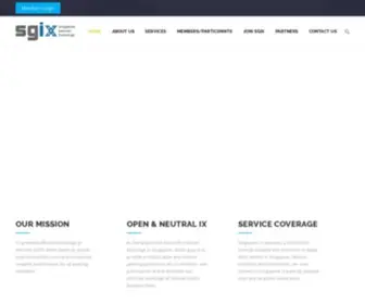 Sgix.sg(Bringing The Internet World Closer) Screenshot
