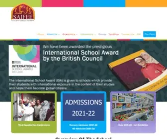 SGJskolkata.com(Saifee Golden Jubilee English Public School) Screenshot