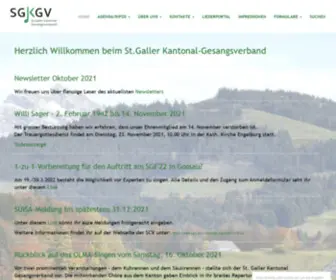 SGKGV.ch(Der St. Galler Kantonal) Screenshot