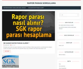 SGkraporparasi.com(Đang) Screenshot