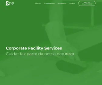 SGL.com.pt(Corporate Facility Services) Screenshot