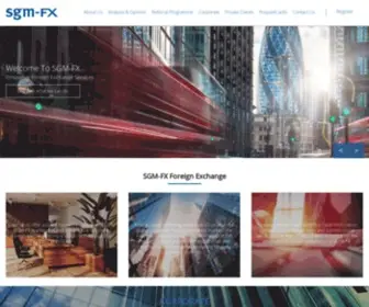 SGM-FX.com(SGM-FX Innovative Foreign Exchange Services) Screenshot