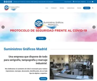 Sgmadrid.com(Suministros) Screenshot