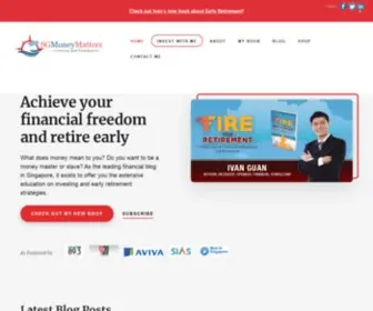 Sgmoneymatters.com(Invest Well and Retire With Style) Screenshot