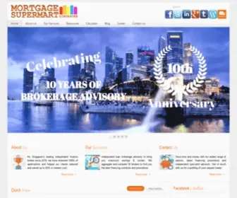 Sgmortgagesupermart.com(Singapore's Leading Independent Mortgage Broker) Screenshot