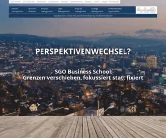 Sgo.ch(SGO Business School) Screenshot